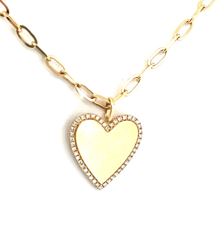 Cadena Diamantes 14K A Diamante 0.24CT Size 18''