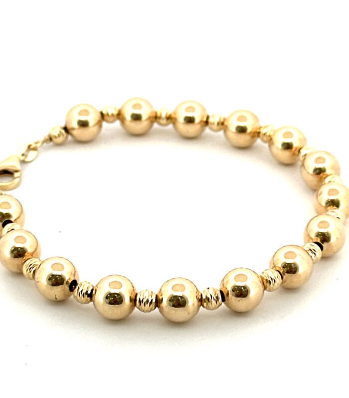 Pulso de Mano de Mujer 14K A Weight 7.5g