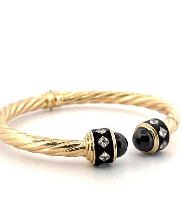 Pulso de Mano de Mujer Oro Amarillo 14K Weight 18.8G