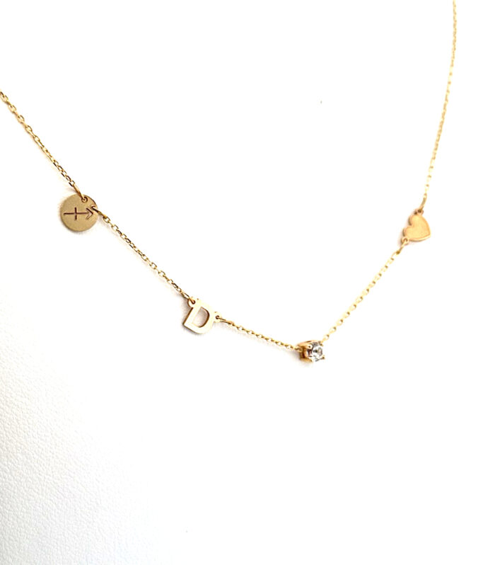 Cadena Personalizada 14K A Personalizada Size 16'' Weight 2.2g