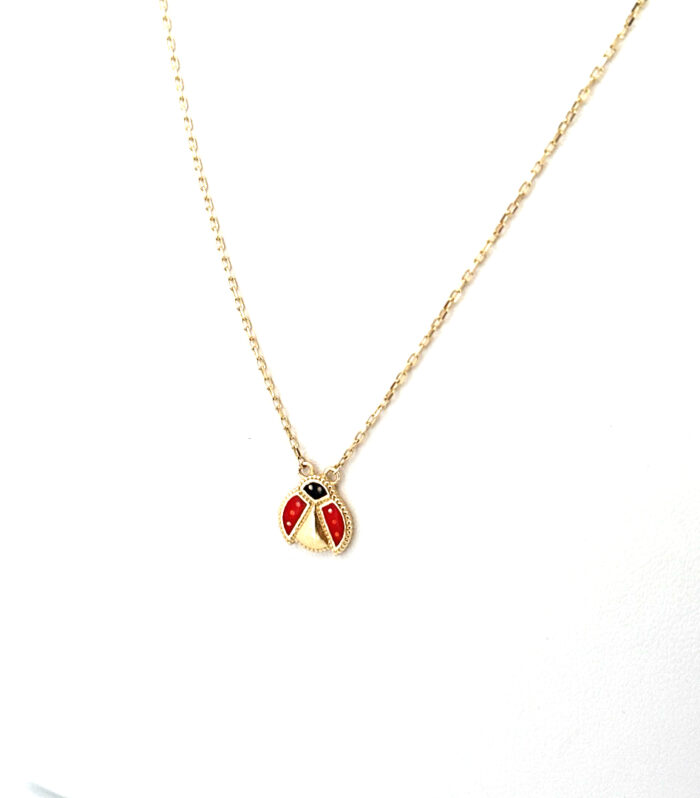 Cadena Dije 14K A Size 16'' Weight 2.1g