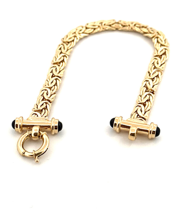 Pulseras 14K A Size 7'' Weight 11.9g