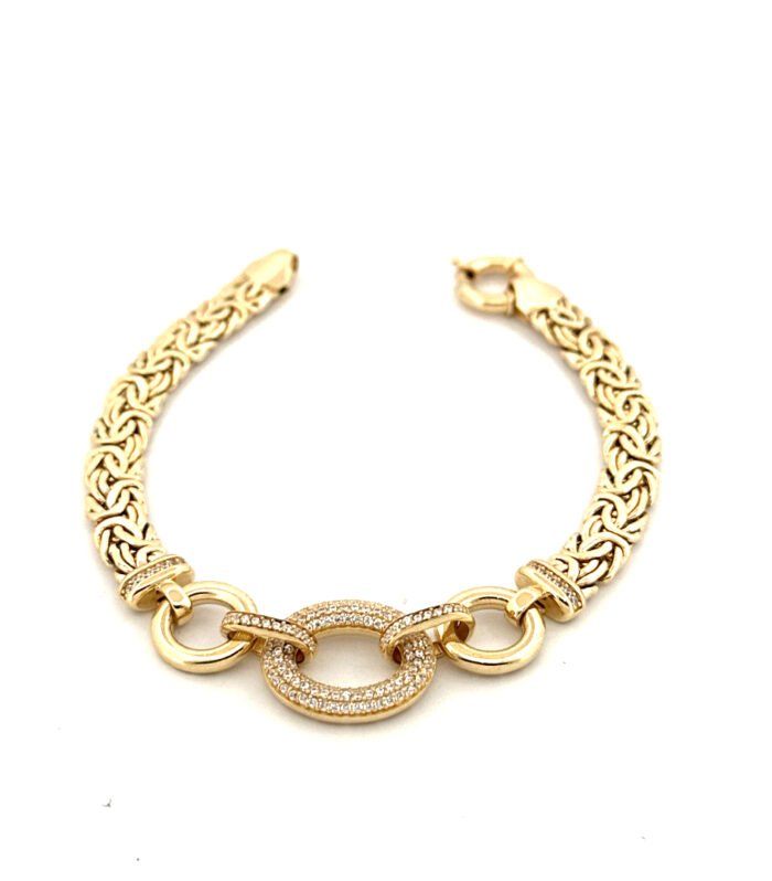 Pulseras 10K A Size 7.5'' 7mm Weight 9.8g