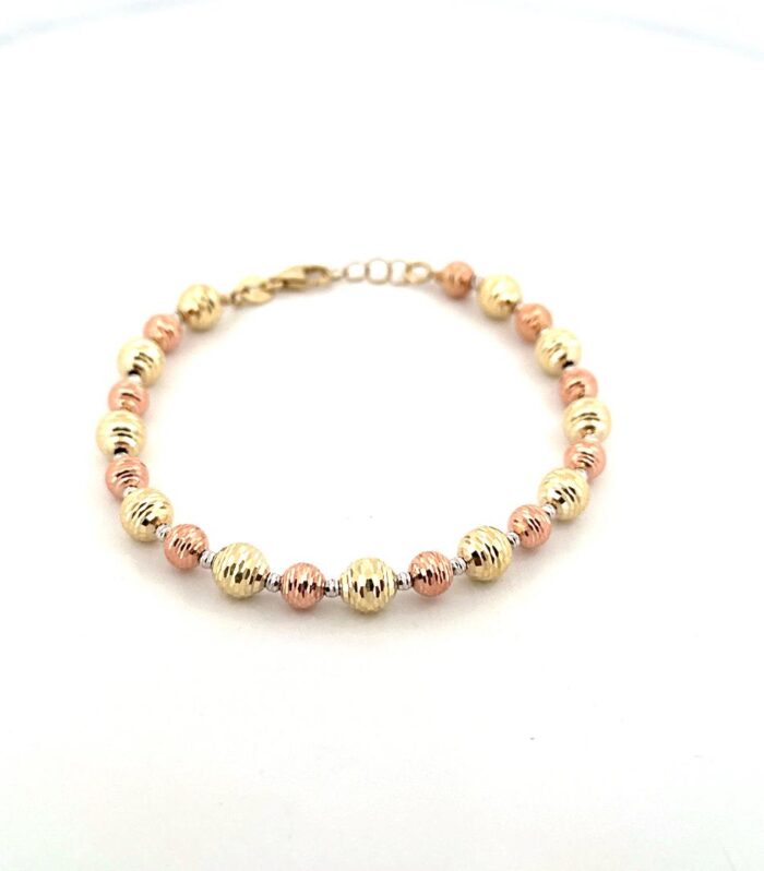 Pulseras 10K A Size 7 Weight 4.7G