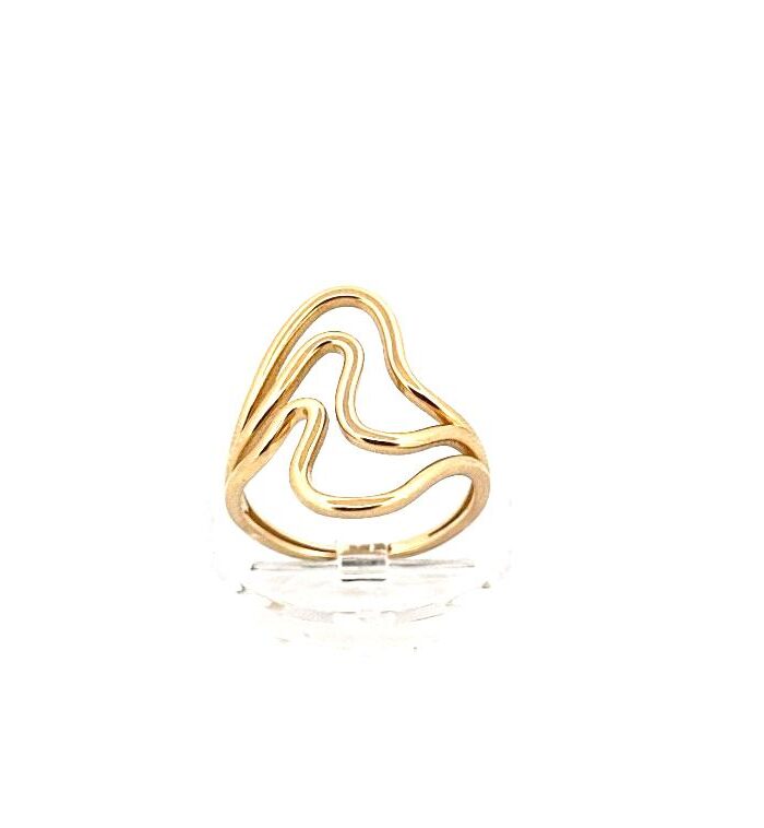 Anillos Mujer 14K A Size 7.5 Weight 2.9g