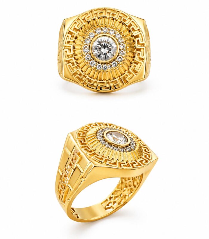 Anillos Hombre 14K A Size 10 Weight 6g