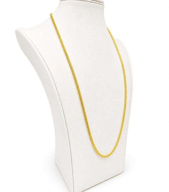 Cadena Franco 14K A Size 22'' Weight 5.6g