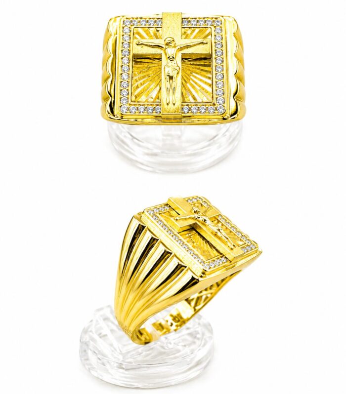 Anillos Hombre 14K A Size 11 Weight 6.1g