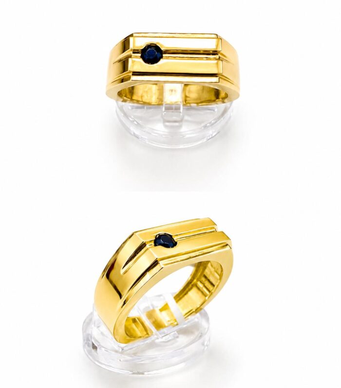 Anillos Hombre 14K A Size 11 Weight 6.1g