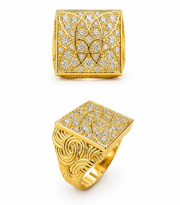 Anillos Hombre 10K A Size 10 Weight 9.4g