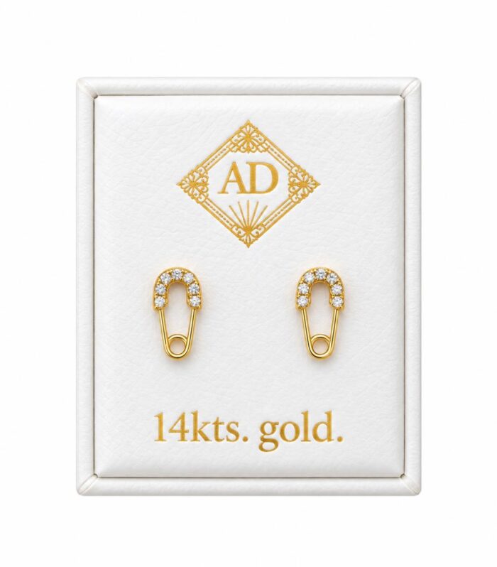Aretes 14K A