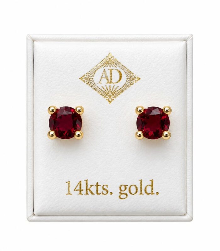 Aretes 14K A Size SURTIDO