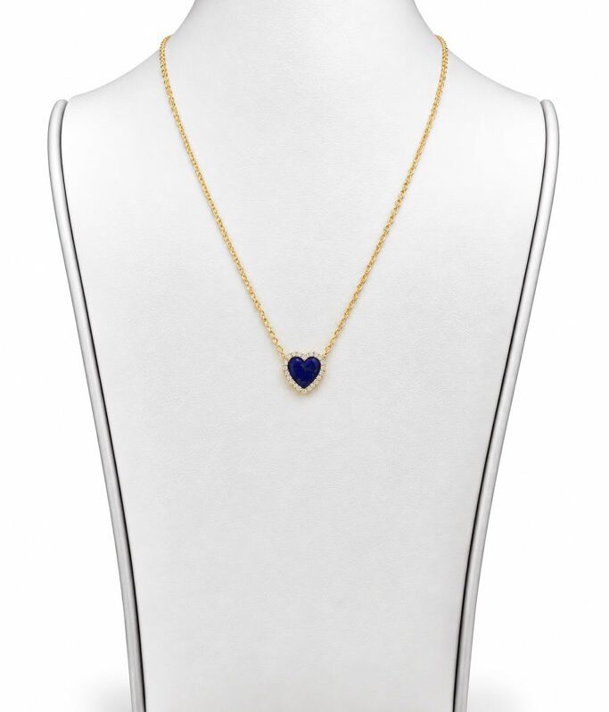 Cadena con Diamantes Oro Amarillo 14K Diamante 0.15CT