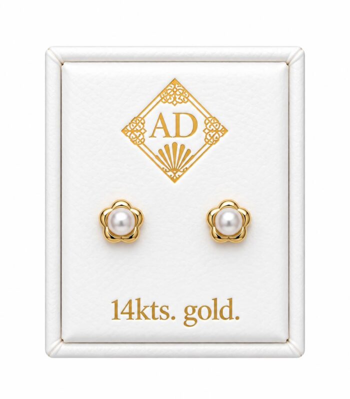 Aretes 14K A Size SURTIDO