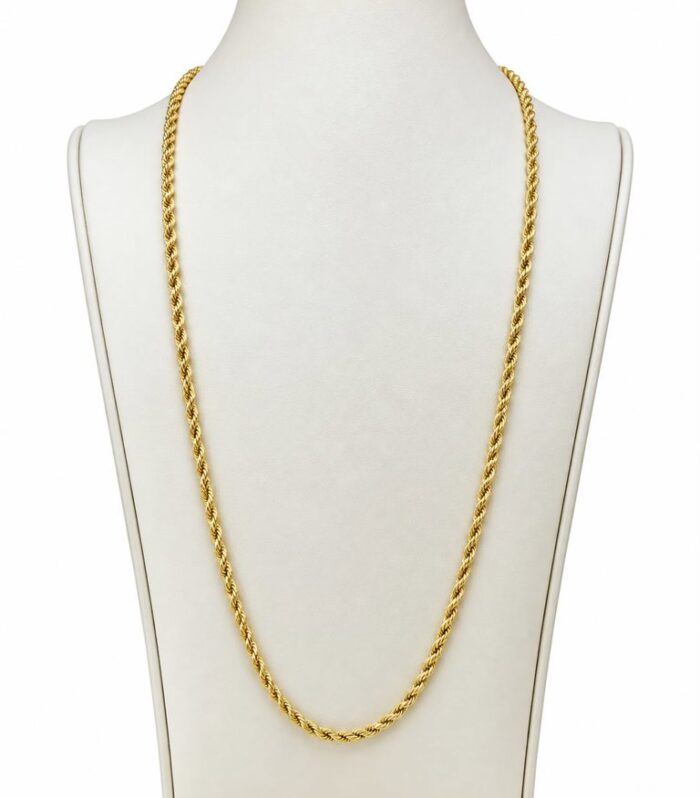 Cadena Mod Italiano 10K A Size 24'' Weight 3.5g