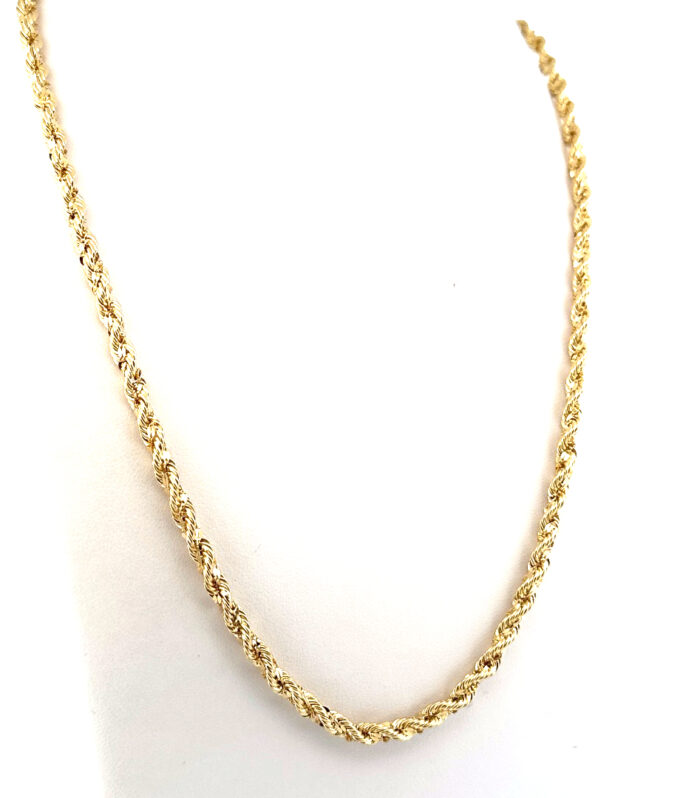 Cadena Mod Italiano 10K A Size 18'' Weight 7.4G