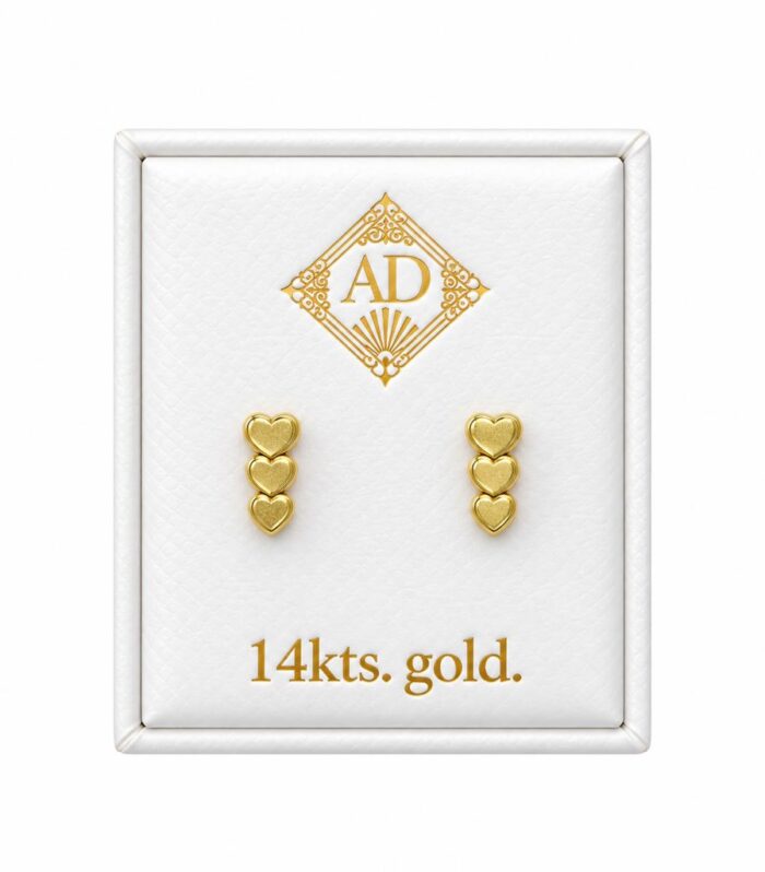 Aretes 14K A