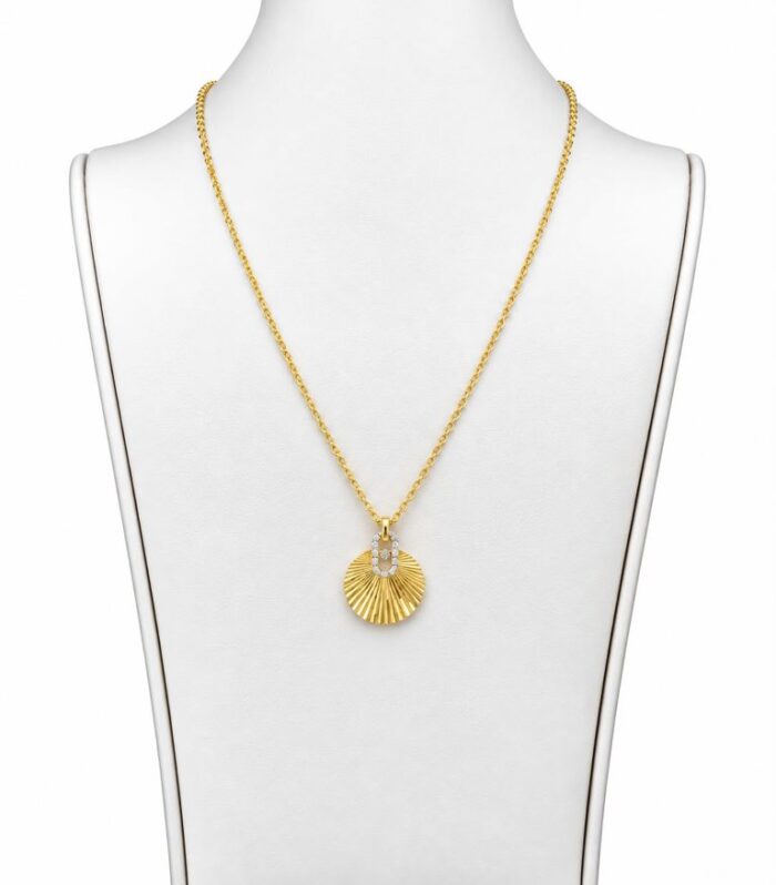 Cadena con Diamantes Oro Amarillo 14K Weight 0.08ct