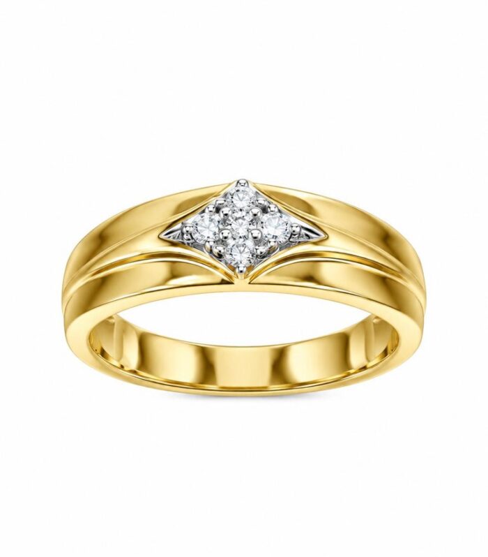 Anillos Compromiso 14K A Size 10 Weight 4.5g