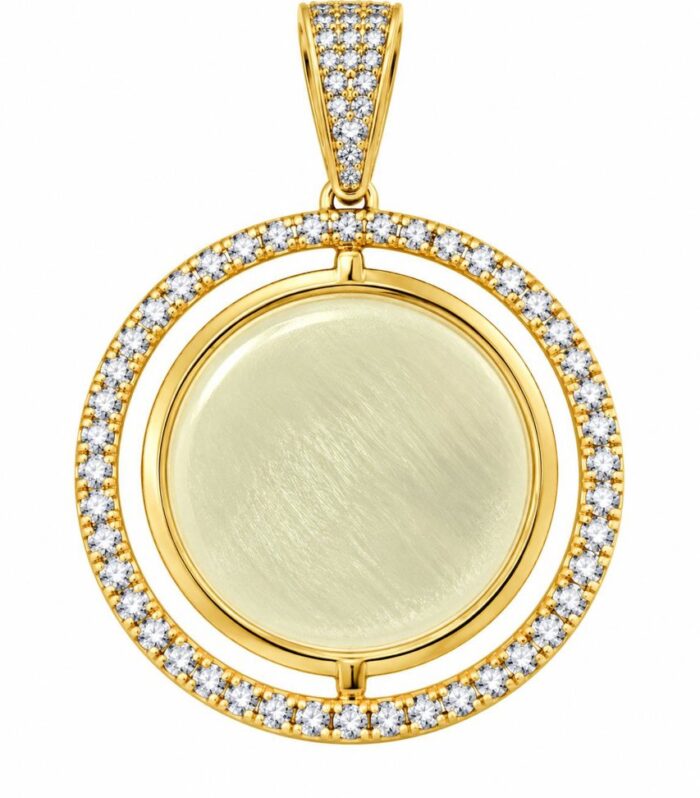 Medalla para foto 14K A Weight 5.5g